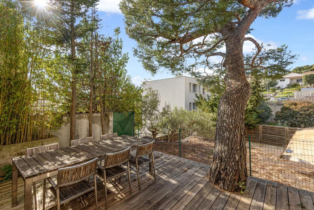 Cassis, Superbe Appartement Avec Terrasse Eksteriør bilde
